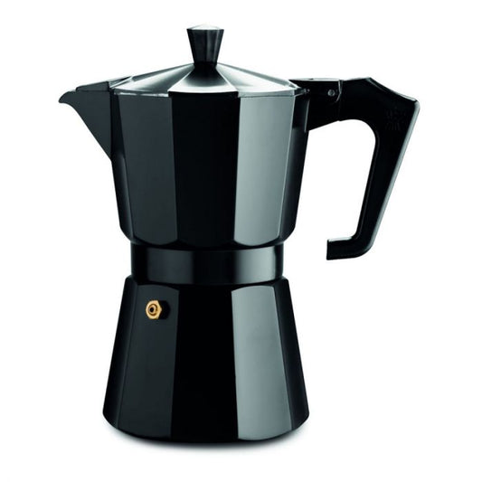 Pezzetti Italexpress  - 6 Cup Moka Pot - Black