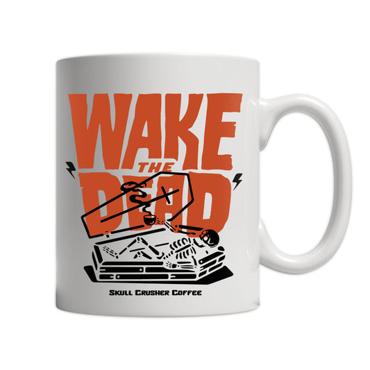 11oz White Mug - Wake The Dead V2